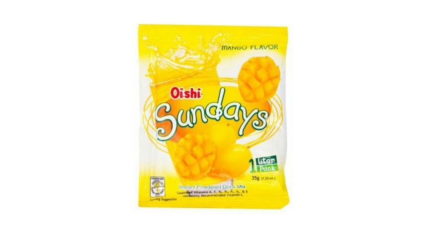 Oishi Sundays Mango 35G