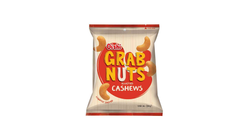 Oishi Grab Nuts Roasted Cashew Lightly Salted 30g