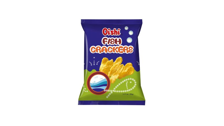 Liwayway Oishi Fish Crackers 90G