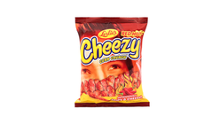 Leslie's Red Hot Cheezy Corn Crunch Spicy and Cheesy Flavored Snacks 70g
