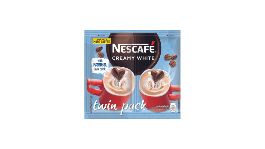 Nescafe Creamy White Twin Pack 51g
