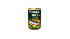 Young's Town Sardines Green 155G