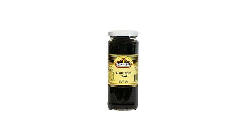 Molinera Black Olives Pitted 330g