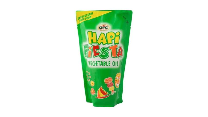 UFC Hapi Fiesta Vegetable Oil Stand up Pouch 2L