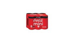 Coke No Sugar 180ML x 6's Mini Cans