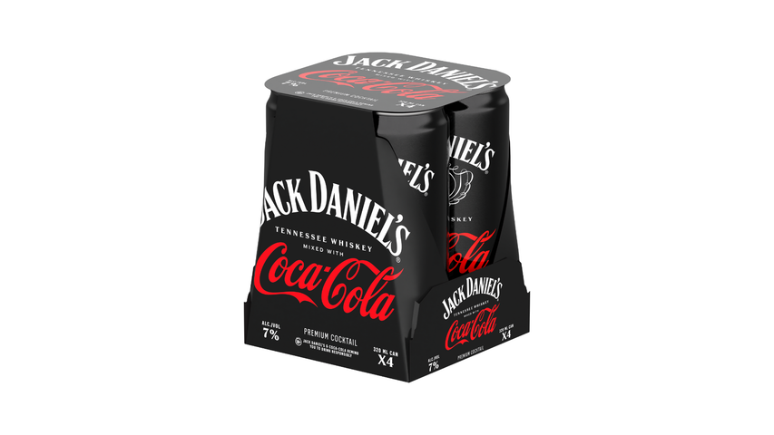 Jack & Coke 320ml x 4 Multipack
