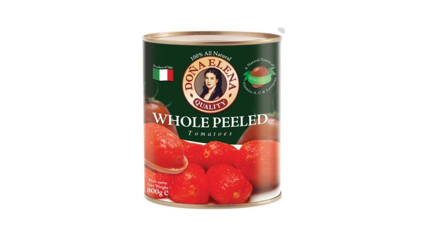 Dona Elena Whole Peeled Canned Tomatoes 800g