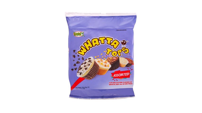 Lemon Square Whatta Tops Assorted 10'S