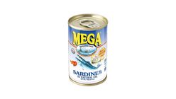 Mega Sardines Creations Natural Oil 155G