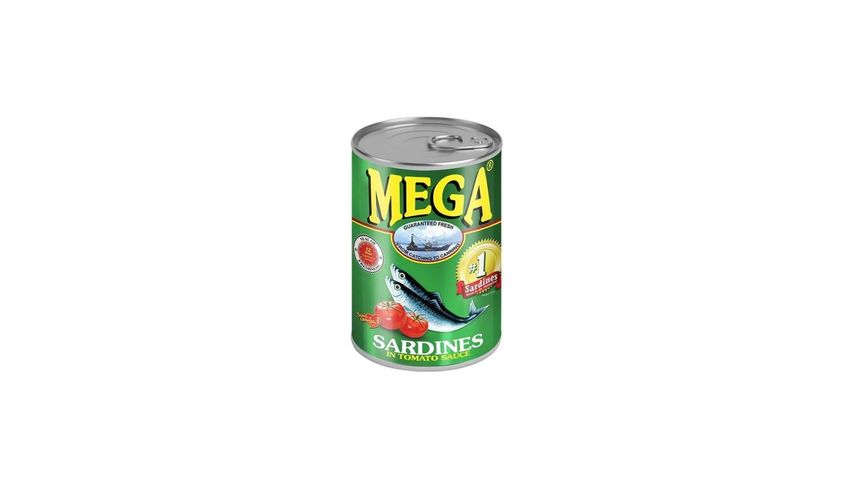 Mega Sardines In Tomato Sauce 425G