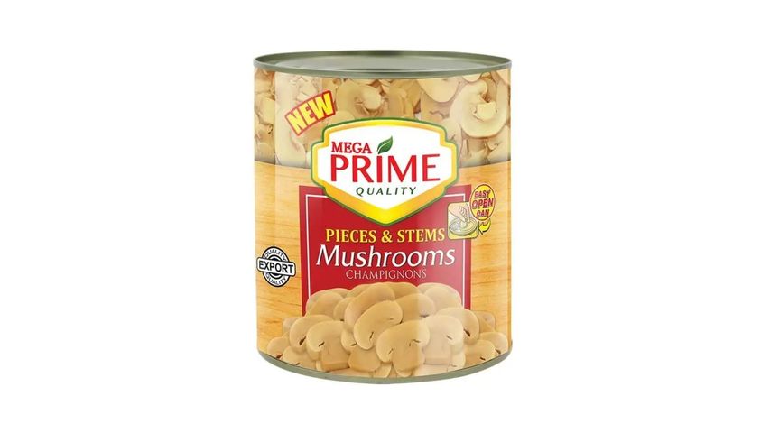 Mega Prime Pieces & Stems Mushroom 425G