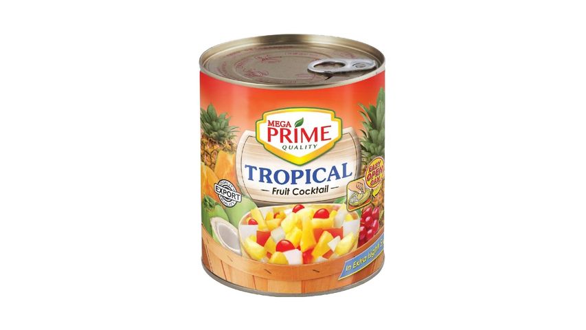 Mega Prime Tropical Fruit Cocktail 822G