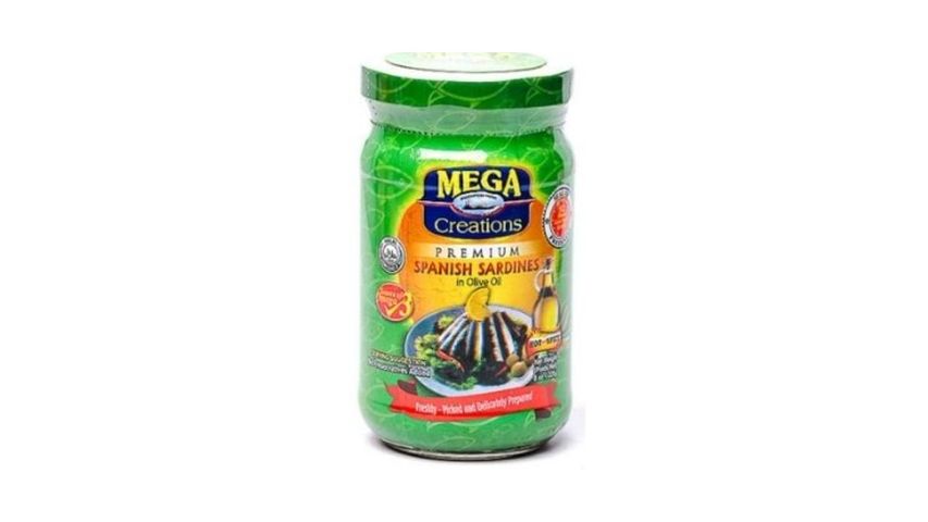 Mega Creations Spanish in Olive Oil 225g