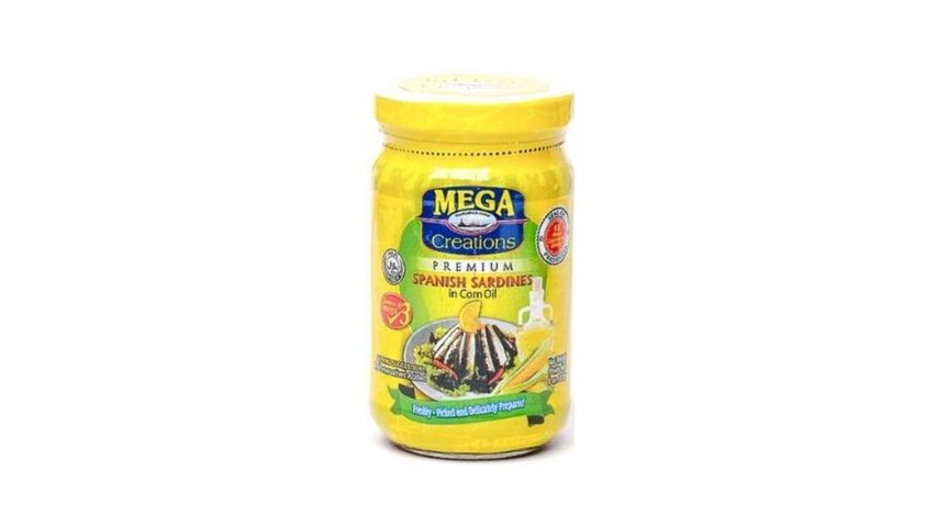 Mega Creations Premium Spanish Sardines in Corn Oil 225g