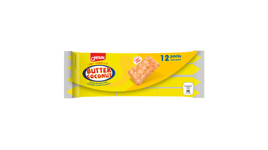 Nissin Butter Coconut 14g x 12s