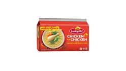 Lucky Me! Instant Noodle Soup Chicken na Chicken Multipack 55g x 6