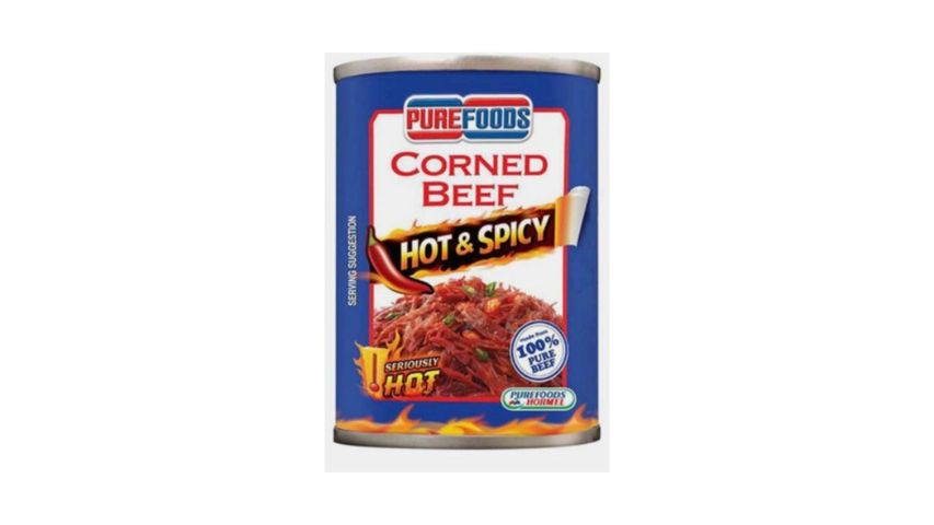 Purefoods Corned Beef Hot & Spicy 150G