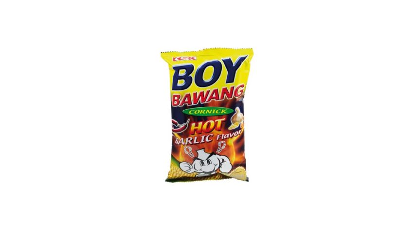 Boy Bawang Cornick Hot Garlic 100G