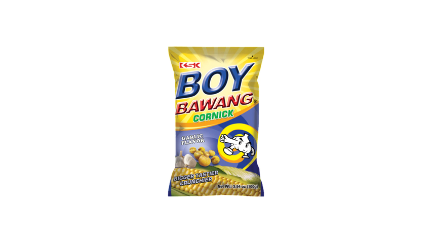 Boy Bawang Cornick Garlic Flavor 100g