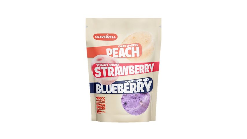 Cravewell Mix Yogurt Sphere Fruit Crunch 20g