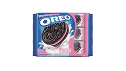 Oreo Strawberry Creme Chocolate Sandwich Cookies 28.5g x 9s
