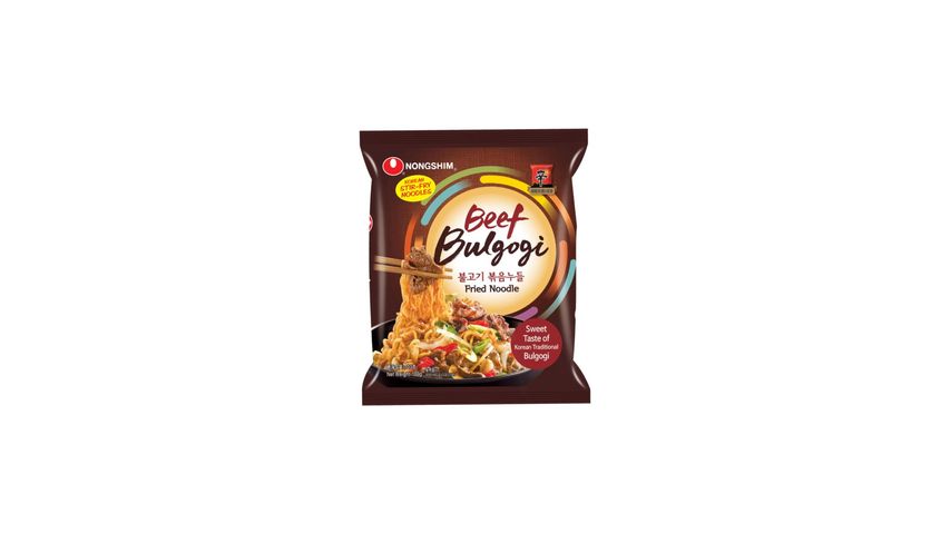 Beef Bulgogi Fried Noodle Pouch 103G