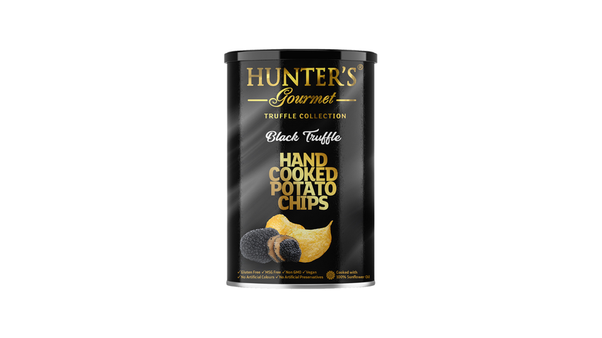 Hunter's Gourmet Black Truffle Potato Chips 150g