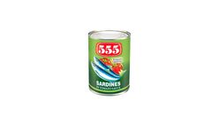 555 Sardines Tomato Sauce EOE 425G