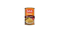 555 Tuna Flakes in Oil Hot & Spicy 155g