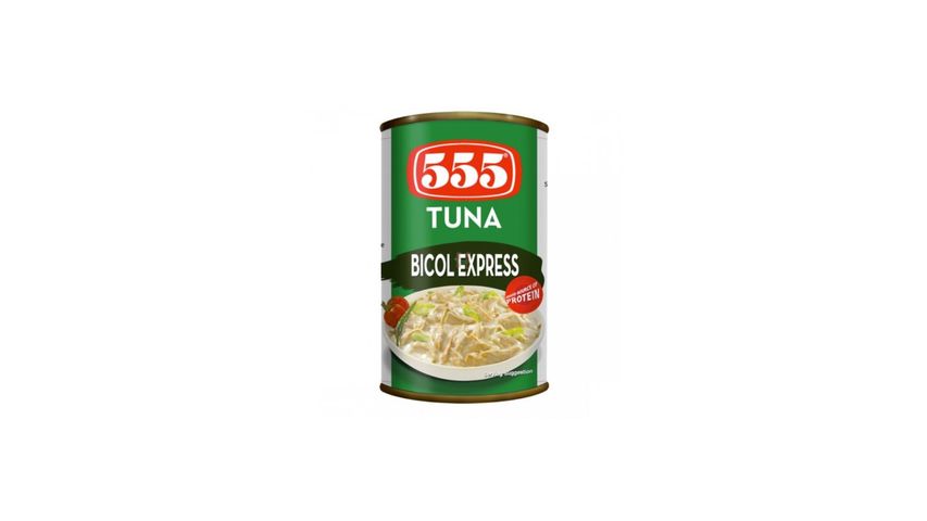 555 Tuna Flakes Bicol Express 155G