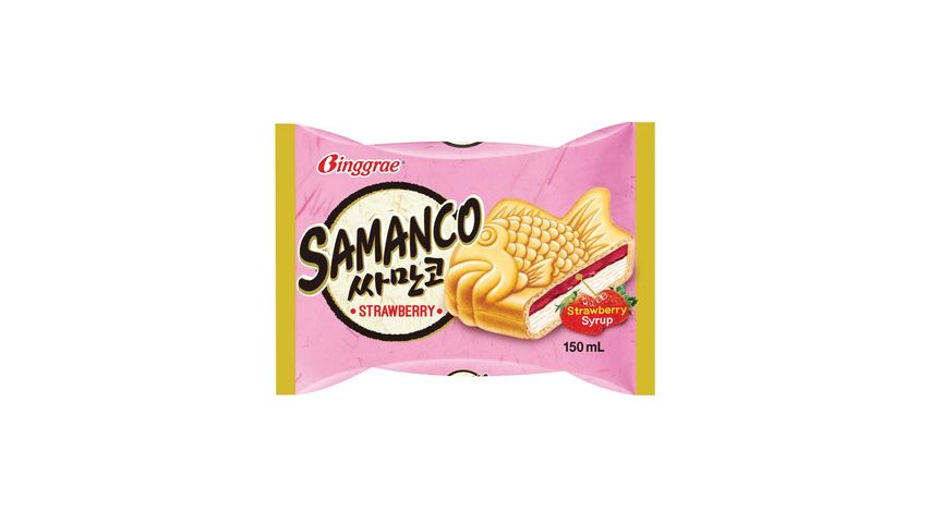 Melona Ice Waffle Samanco Strawberry 150ML