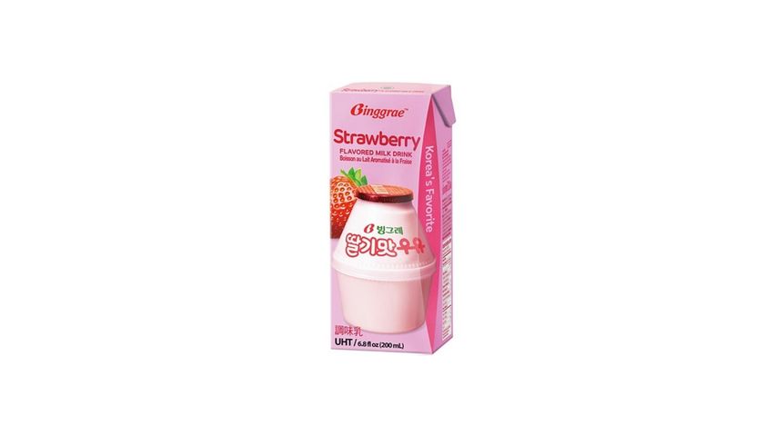 Binggrae Strawberry Milk 200ML
