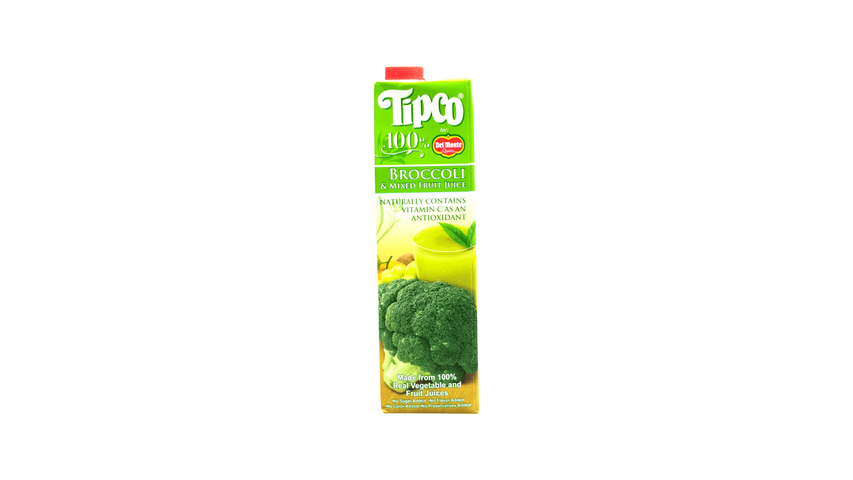 Tipco Pure Broccoli and Mixed Fruit Juice 1L
