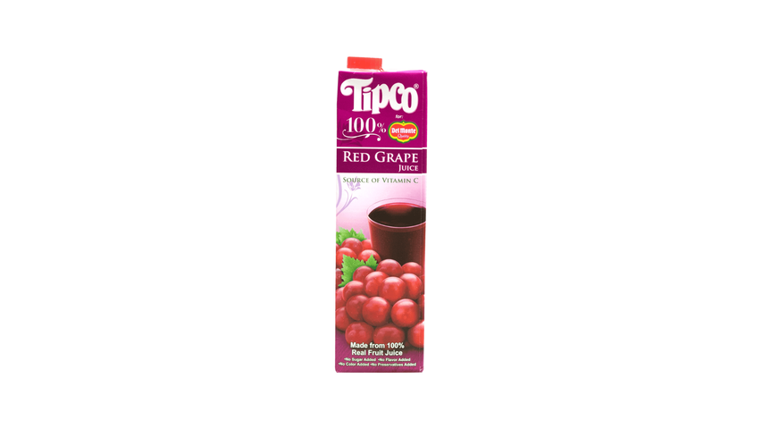 Tipco Pure Red Grape Juice Drink 1L
