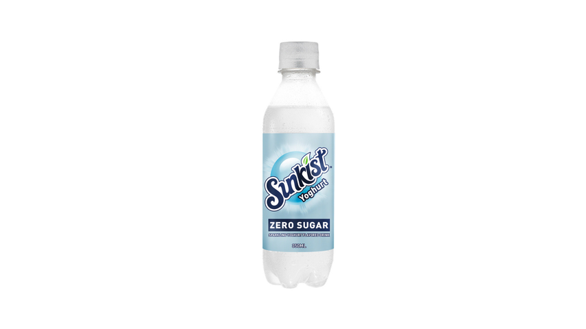 Sunkist Yoghurt Zero Sugar 330ml