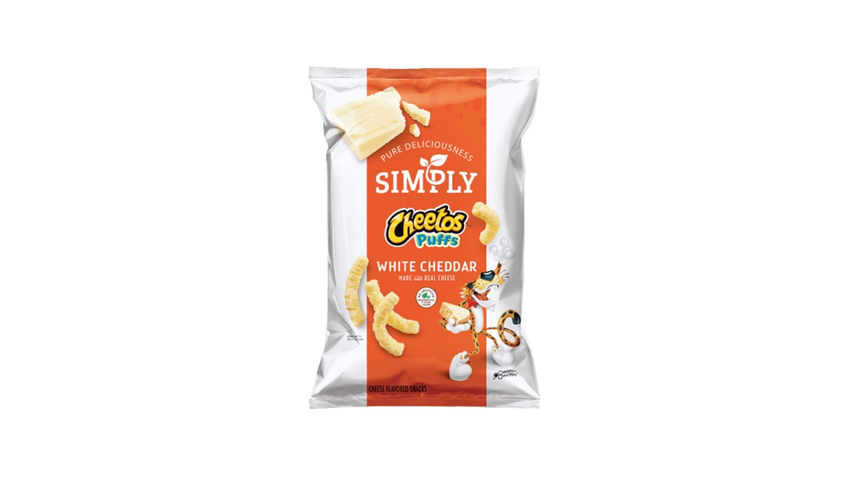 Simply Cheetos Puffs White Cheddar 8oz