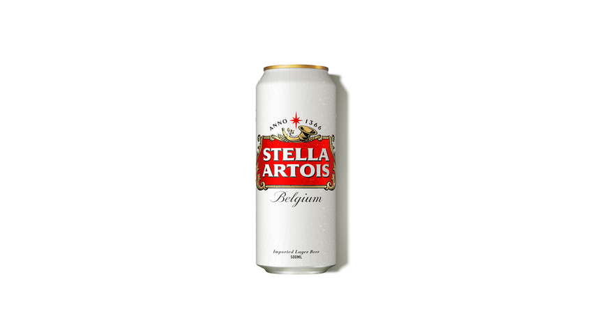 Stella Artois Beer Can 500ml