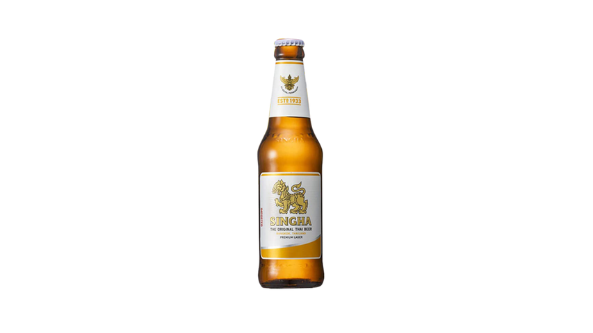 Singha Lager Beer Bottle 330ml