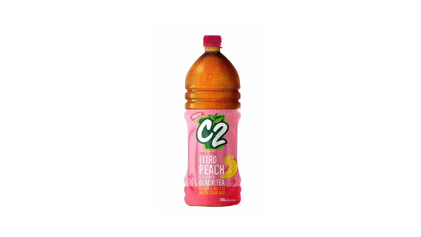 C2 Peach Black Tea Litro 1000ml