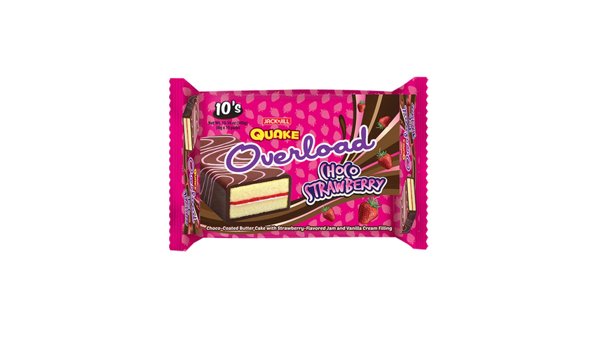 Quake Overload Chocolate Strawberry 30g x 10