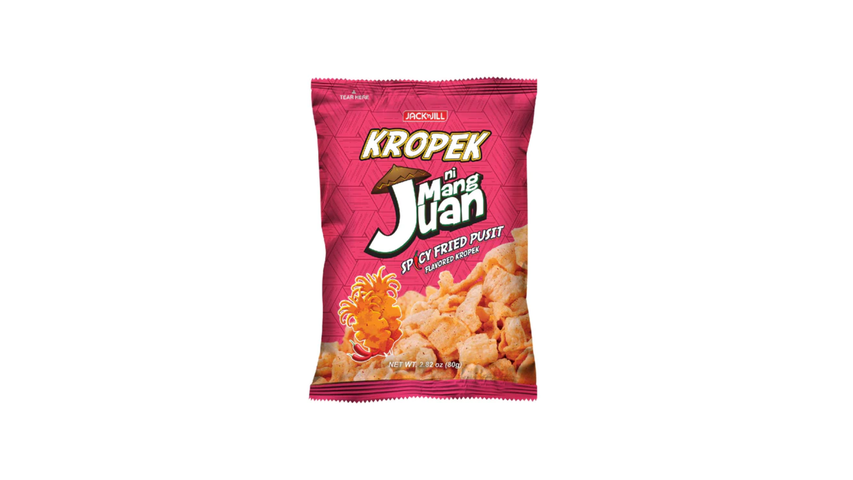Kropek ni Mang Juan Spicy Fried Squid 80g
