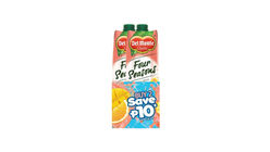 Del Monte Four Seasons Fruit Juice Drink Twin Pack 1L