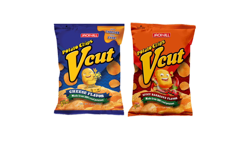 Vcut Cheese + Spicy BBQ 65g Bundle