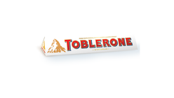 Toblerone Swiss White Chocolate with Honey and Almond Nougat 100g
