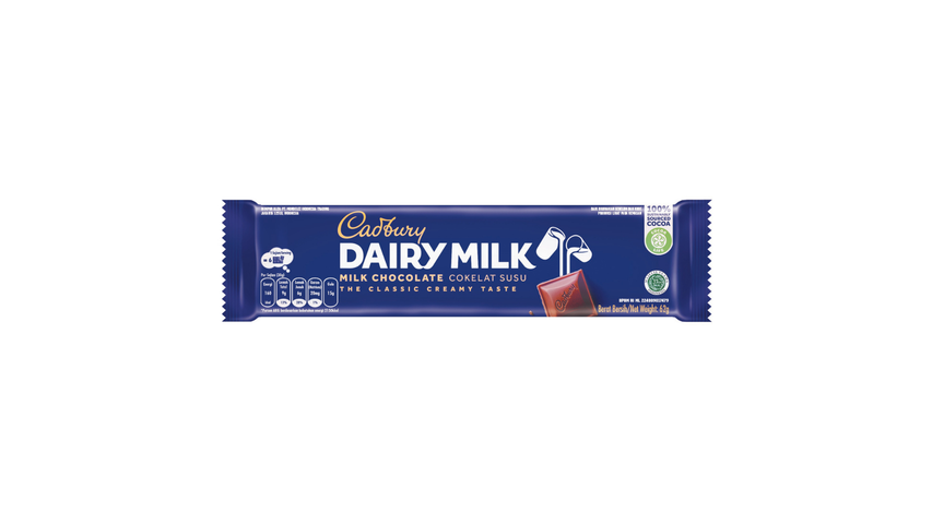 Cadbury Dairy Milk 62G