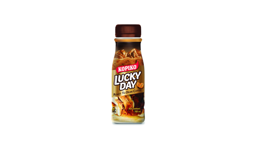 Kopiko Lucky Day Ready to Drink Coffee 180ml