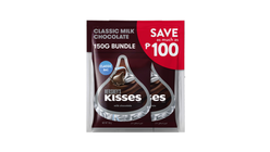 Hershey's Kisses Classic Milk Chocolate (Save 100) 2pcs x 150g
