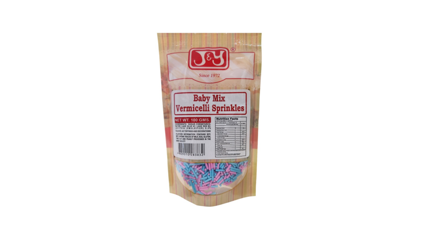 J&Y Baby Mix Vermicelli Sprinkles 100g