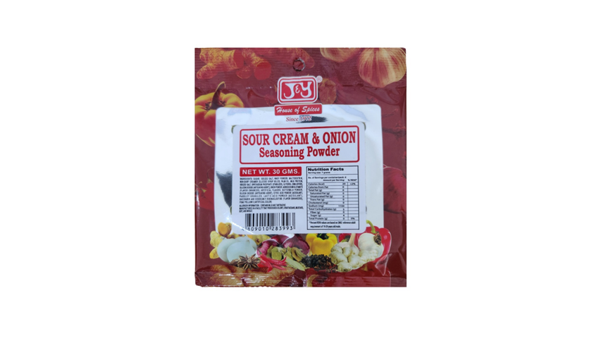 J&Y Sour Cream & Onion Seasoning Powder 30g