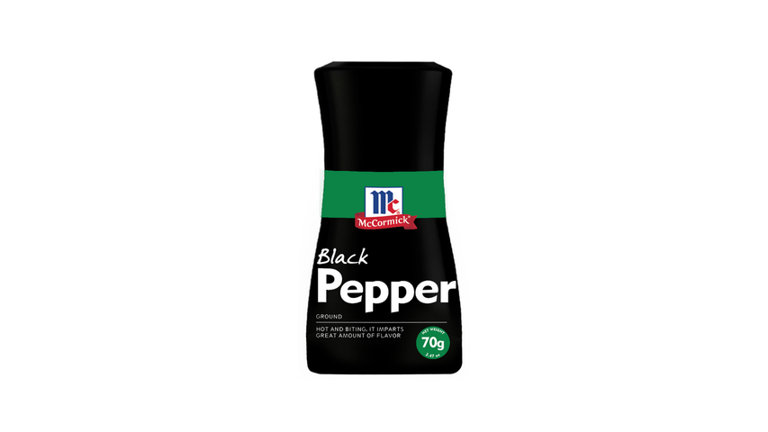 Mccormick Black Pepper Ground 70g